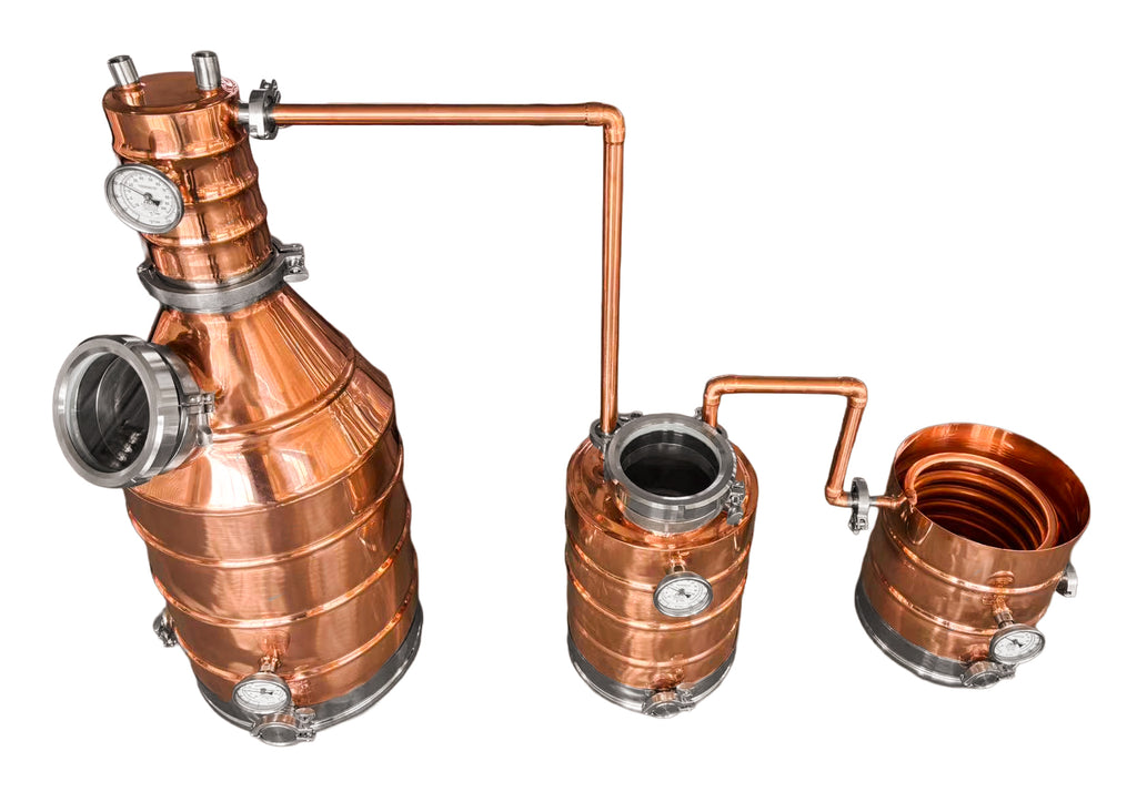 Highlander Series 15 Gallon Copper and Stainless Steel Pot Still