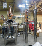 200 Gallon Jacketed, Steam Heated, Ultra Pro Whiskey Still