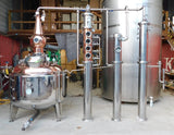 200 Gallon Jacketed, Steam Heated, Ultra Pro Whiskey Still