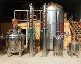 200 Gallon Jacketed, Steam Heated, Ultra Pro Whiskey Still