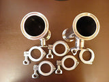 2" Tri Clamp RIMS Tube Kit, SS304 with Clamps and Seals