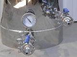 15 Gallon Brew Kettle with Thermowell, Tangential Inlet