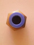 Male Straight 3/8" Push to Connect to 1/2" Male NPT