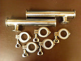 1.5" Tri Clamp RIMS Tube Kit, SS304 with Clamps and Seals