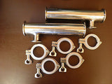 2" Tri Clamp RIMS Tube Kit, SS304 with Clamps and Seals