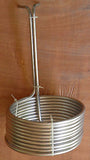 Wort Chiller, Immersion Type, For Home Brewing and Distilling, 3/8" by 25' SS304