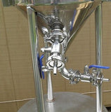 8 Gallon Conical Fermenter, Home Brewing, Beer, Stainless Steel