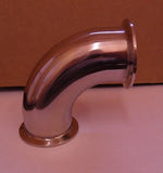 3" Tri Clamp 90° Elbow, Stainless Steel 304