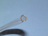 3/8" x 2ft Clear Polyurethane Air Straight Tubing, for Push to Connect Fittings