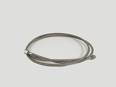 6' BY 1/4" SAE FJIC PTFE SS304 WRAPPED HOSE FOR CLOSED LOOP EXTRACTORS
