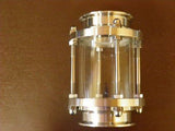 3" Tri Clamp Sight Glass with Temp Resist Borosilicate Glass