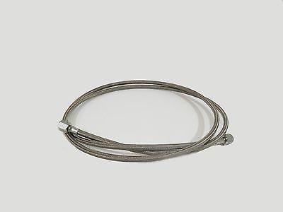 6' by 1/4" SAE FJIC PTFE SS304 Wrapped Hose for Closed Loop Extractors