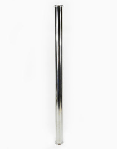 2" x 36" Sanitary, 304 Stainless Steel, Tri Clamp Spool, BHO Extractor Column