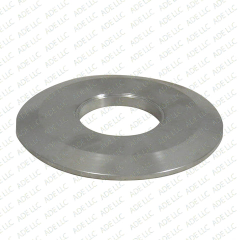 4" Blank Cap with 2" Weld Cutout, SS304