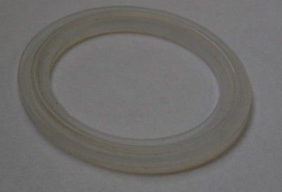 10" Silicone Tri Clamp, Tri Clover, Sanitary, Gasket, Seal for still, etc