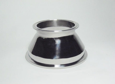6" to 4" Tri Clamp Concentric Reducer