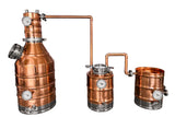 Highlander Series 10 Gallon Copper and Stainless Steel Pot Still with Thumper