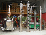 200 Gallon Jacketed, Steam Heated, Ultra Pro Vodka Still