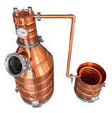Highlander Series 20 Gallon Copper and Stainless Steel Pot Still with Coiled Condenser
