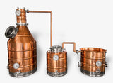 Highlander Series 20 Gallon Copper and Stainless Steel Pot Still with Thumper