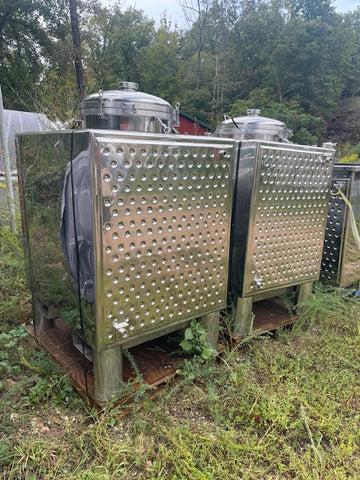 300 Gallon Closed Top Fermenter-USED