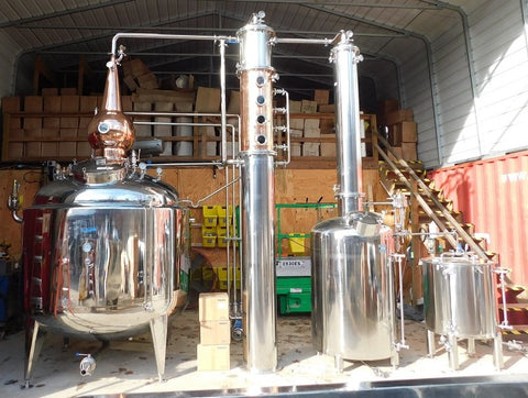 800 Gallon Jacketed, Steam Heated, Ultra Pro Whiskey Still