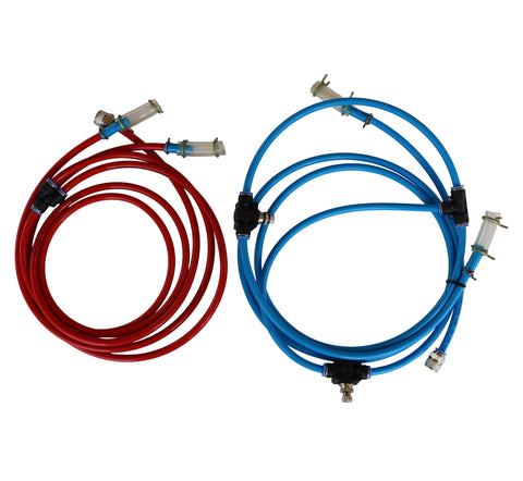 Push to Connect Cooling Plumbing Kit, 2" & 3" Stainless Reflux Moonshine Column