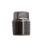 Stainless Steel 3/8" MNPT Square Head Plug