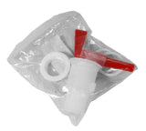 Eight Gallon Plastic Fermenter Bucket With Lid, Airlock, Thermometer, And Spigot