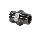 1/2" Tri Clamp to 1/2" Male NPT Adapter, 304 Stainless Steel