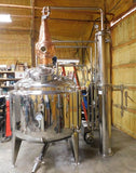 300 Gallon Jacketed, Steam Heated, Pro Series Pot Still