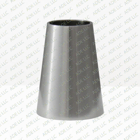 Weld Concentric 1.5" x 1" Reducer, stainless steel 304