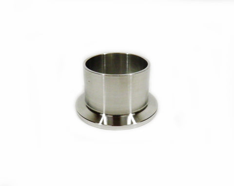 Sanitary Weld On Ferrule, 1.5" Tri Clamp/Tri Clover Fitting, Stainless Steel 304