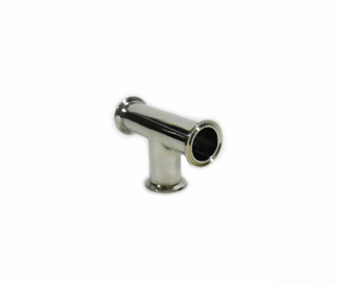 1.5" Tri Clamp Tee, Stainless Steel 304 Sanitary Fitting