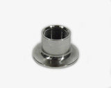 1.5" Tri Clamp to 3/4" Female NPT Adapter, 304 Stainless Steel NPT Adapter