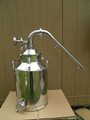 8 Gallon Still with 2" Stainless Whiskey Column, Moonshine Still, Whiskey Still