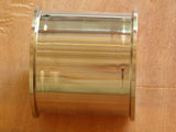6" x 6" Sanitary, 304 Stainless Steel, Tri Clamp Spool, BHO Extractor Column