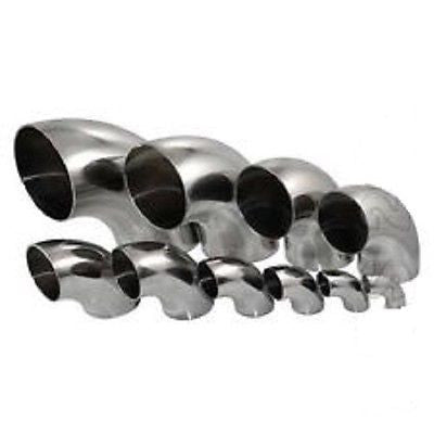 2" 45° Weld Elbow – Stainless Steel 304 Sanitary Tubing Fitting – Polished
