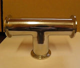 4" Tri Clamp Tee, Stainless Steel 304 Sanitary Fitting