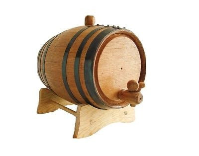 American White Oak Barrel, 5 Liter for Whiskey or Spirits