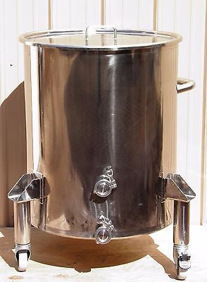 50 Gallon Receiving Tank, Transfer Barrel SS304