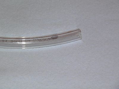 1/2" x 2ft Clear Polyurethane Air Straight Tubing, for Push to Connect Fittings