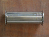 2" x 6" Sanitary, 304 Stainless Steel, Tri Clamp Spool, BHO Extractor Column