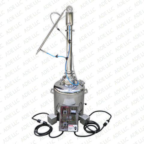 26 Gallon Still with 3" Stainless Reflux Column, 11,000 Watt Heating System and Cooling Kit