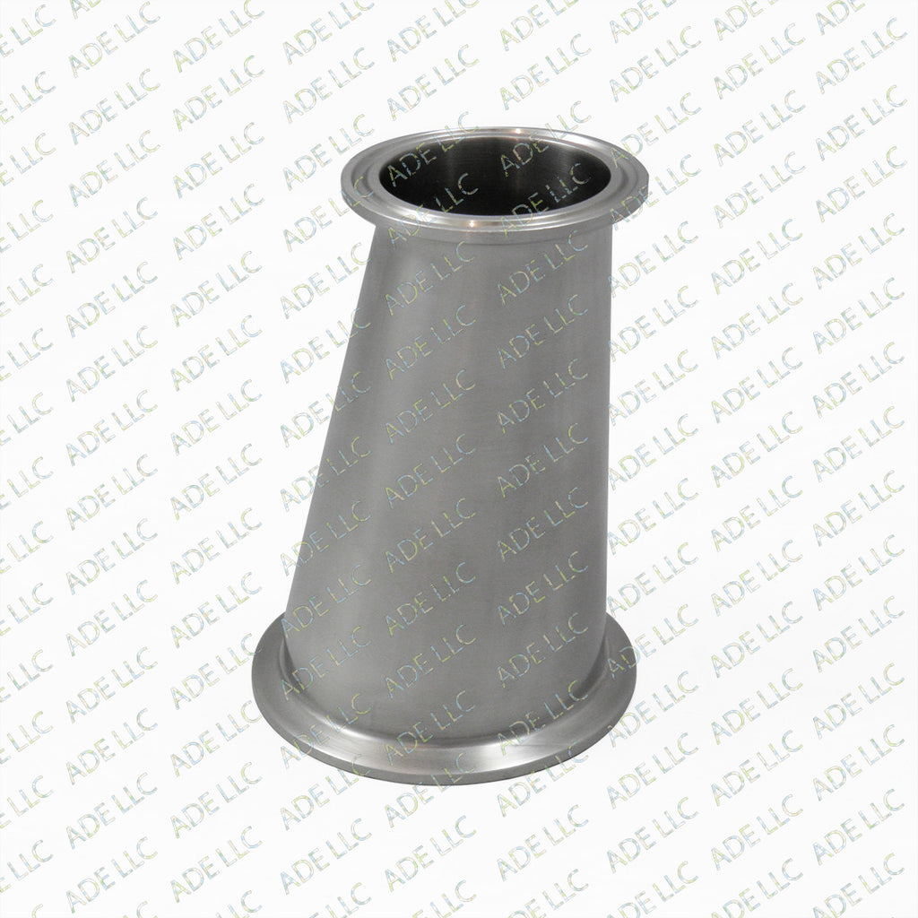 Triangle Reducer Sanitary Stainless Tri Clover, 3