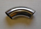 1/2" Weld Elbow 90°, Stainless Steel 304, Sanitary, Tubing, Fitting, Polished