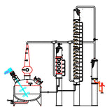 200 Gallon Jacketed, Steam Heated, Ultra Pro Vodka Still