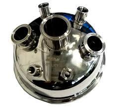 8" Tri Clamp Welded Hemispherical Lid