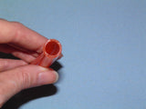 3/8" x 2ft Orange Polyurethane Air Straight Tubing, for Push to Connect Fittings